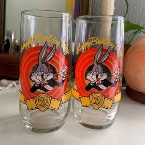 Vintage Looney Tunes glasses